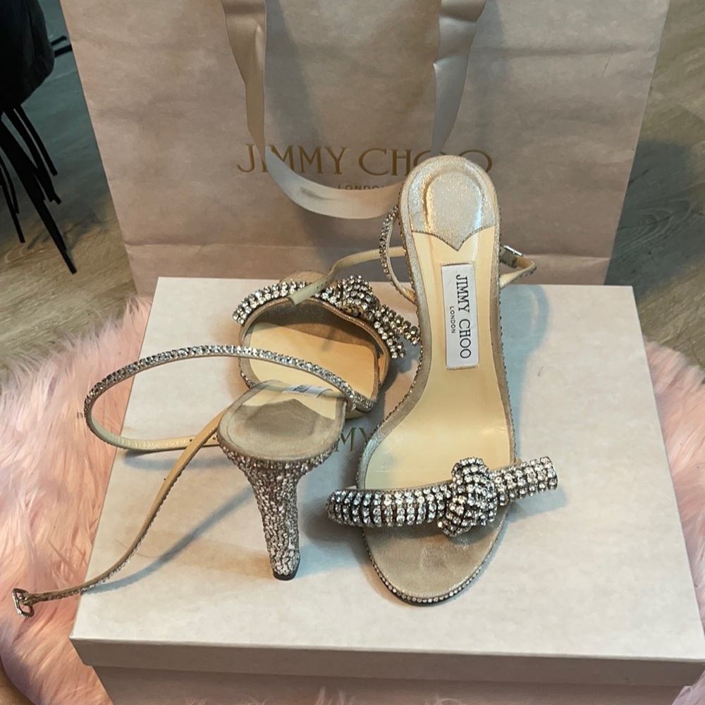 Jimmy Choo Crystal Heels